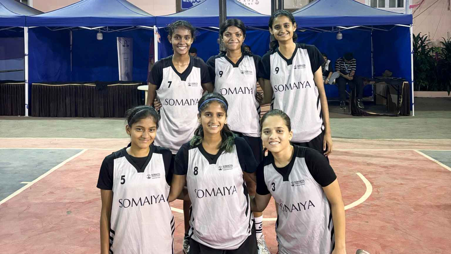 2025-02-07 12:37:00  Somaiya Sports Academy Girls Basketball Team Wins VJTI Enthusia 2025