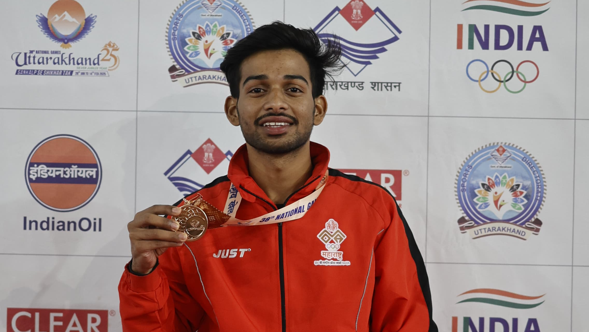 2025-02-08 20:19:00 Somaiya Sports Academy Siddhesh Rahate Wins Bronze in Artistic Yogasana at 38th National Games 2025